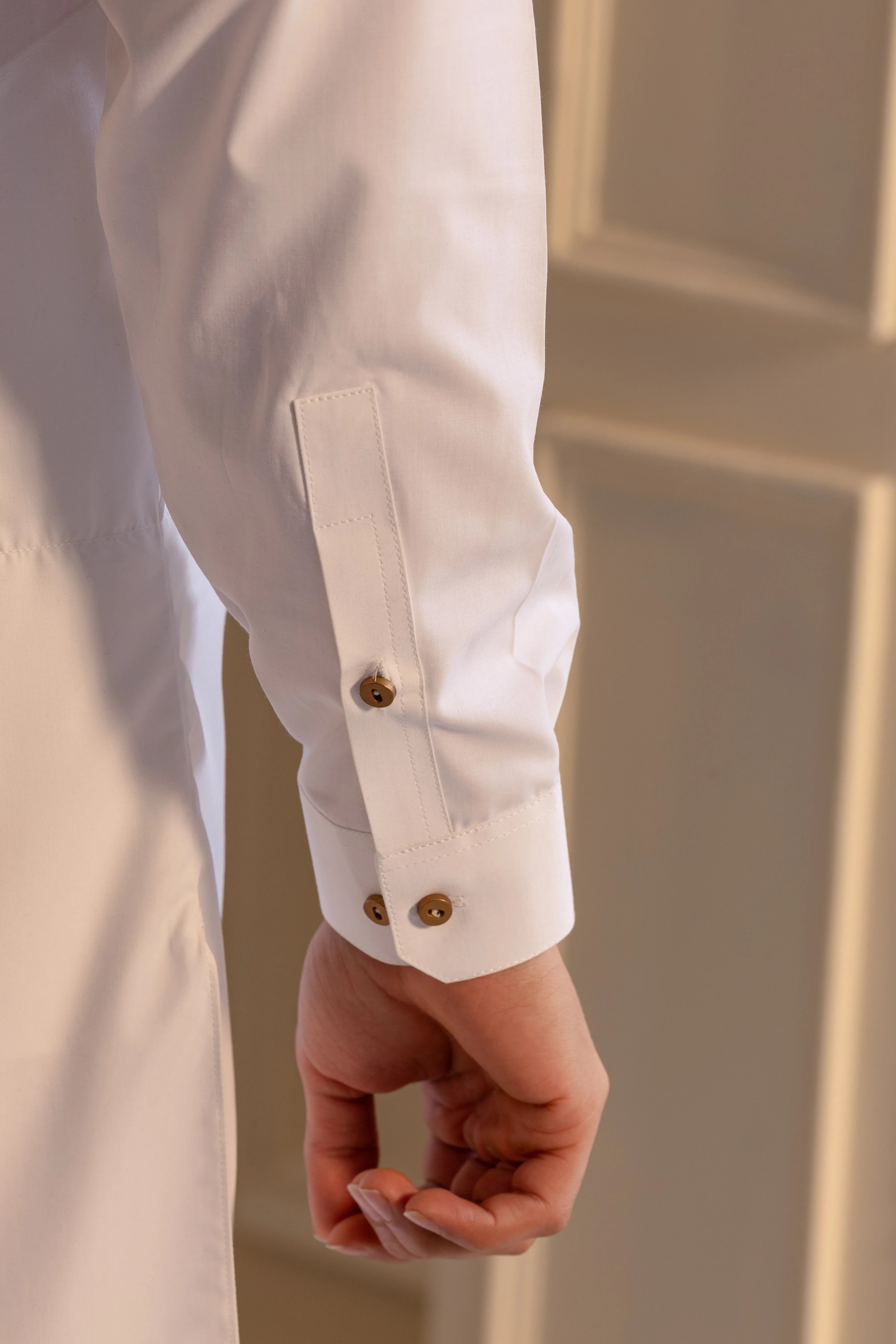 Stitched Double Pocket Boski Kurta Trouser With Contrast Metal Buttons for Men - Off White | Black | Bottle Green - A Man