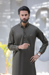 Stitched Signature Logo Shalwar Kameez for Men - A Man