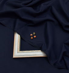 Unstitched Melburry Boski Fabric Shalwar Kameez for Men - Navy Blue
