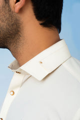 Elegant Kameez Shalwar with Minimal Detailing - Boski