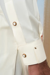 Elegant Kameez Shalwar with Minimal Detailing - Boski